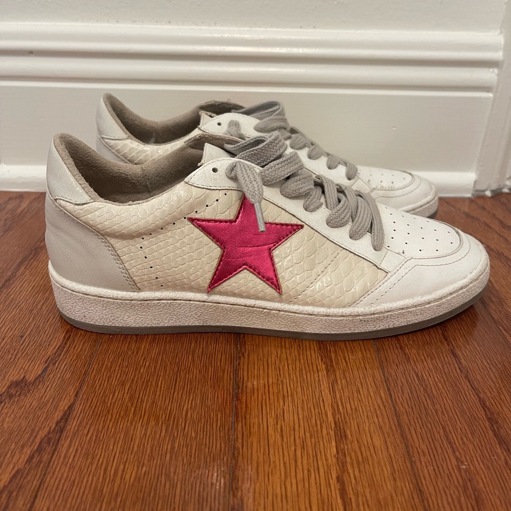 ShuShop Cherry Pink Paz sneakers